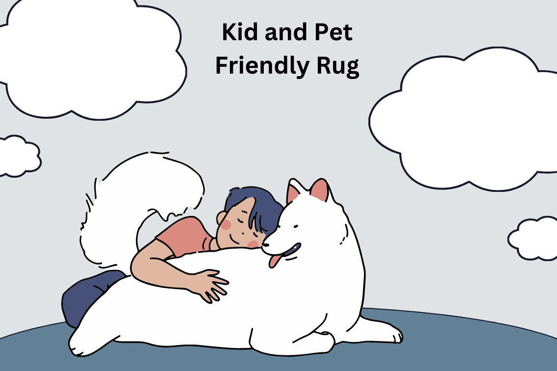 Kid and Pet friendly outdoor rug