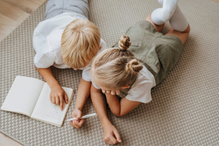 Child friendly area rug