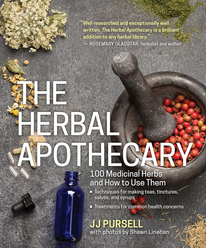 The Herbal Apothecary book on herbs